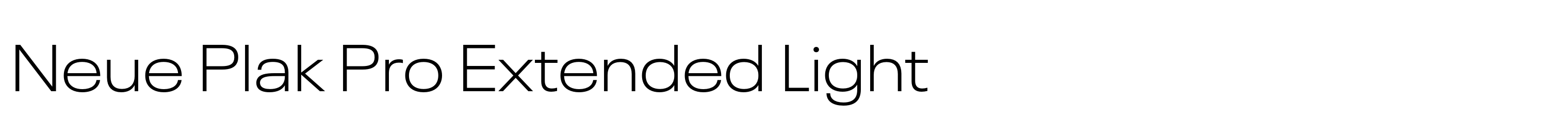 Neue Plak Pro Extended Light